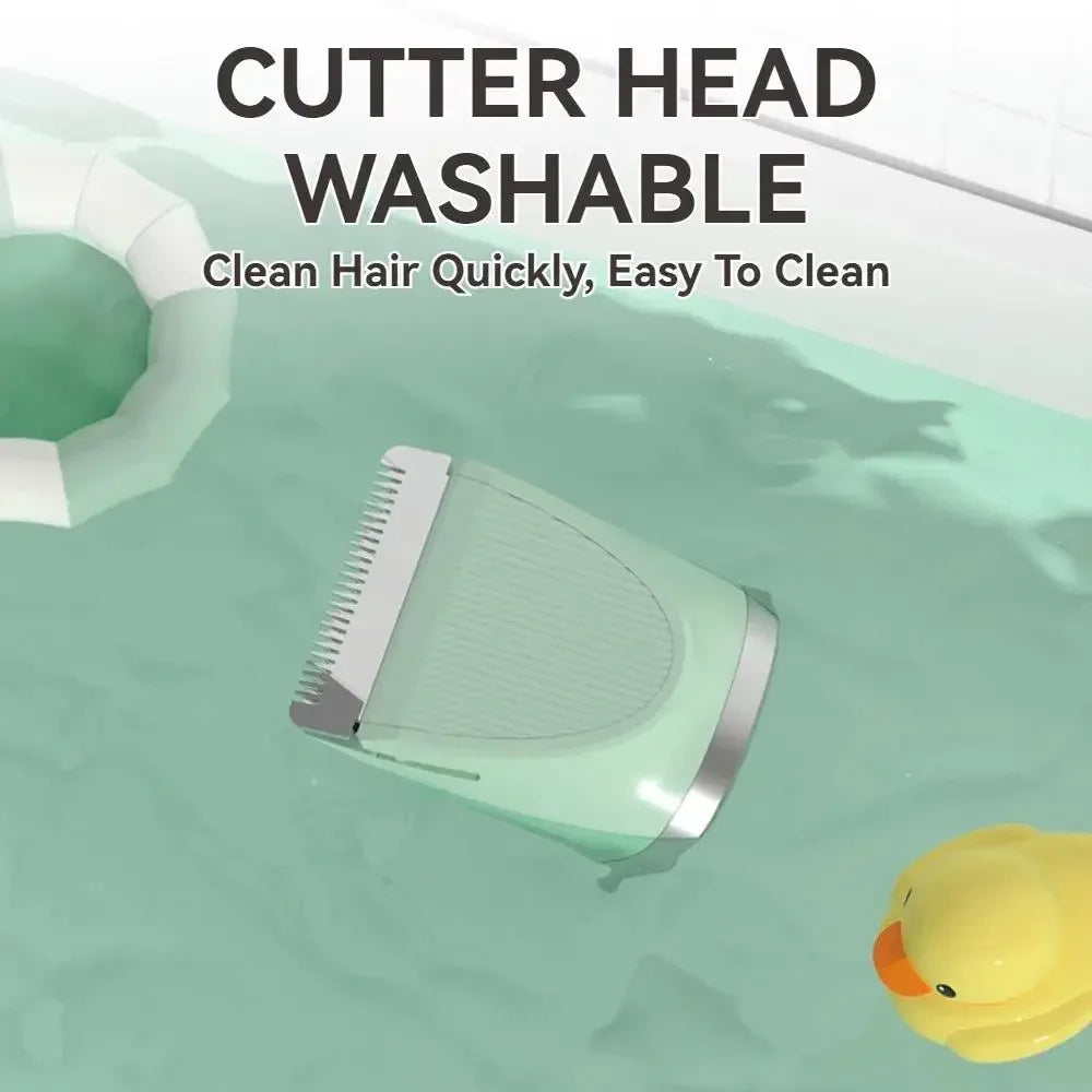 4-in-1 Cordless Pet Grooming Clippers – Low Noise Rechargeable Dog & Cat Trimmer Set