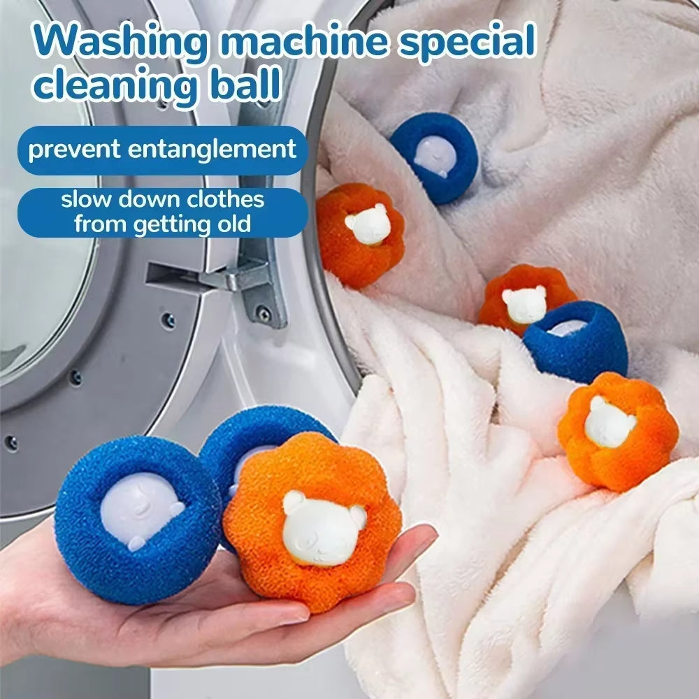 Reusable Laundry Balls for Pet Hair Collection - Lint Catcher for Washing Machines, Ideal for Clothes and Cat Accessories