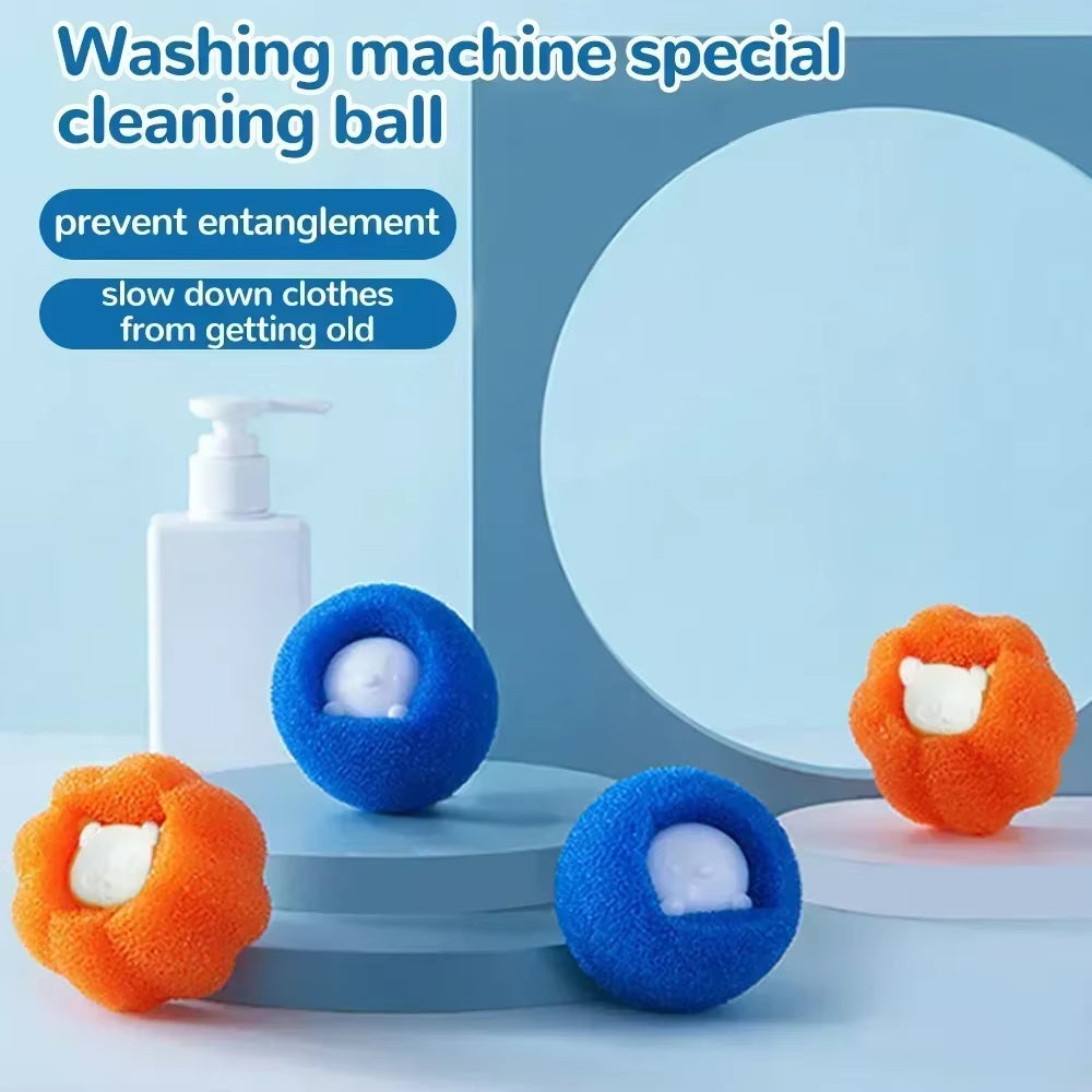 Reusable Laundry Balls for Pet Hair Collection - Lint Catcher for Washing Machines, Ideal for Clothes and Cat Accessories