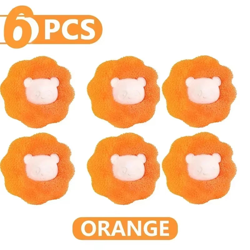 Reusable Laundry Balls for Pet Hair Collection - Lint Catcher for Washing Machines, Ideal for Clothes and Cat Accessories