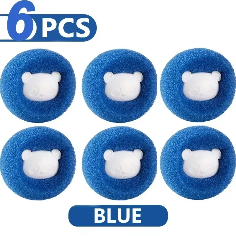 Reusable Laundry Balls for Pet Hair Collection - Lint Catcher for Washing Machines, Ideal for Clothes and Cat Accessories